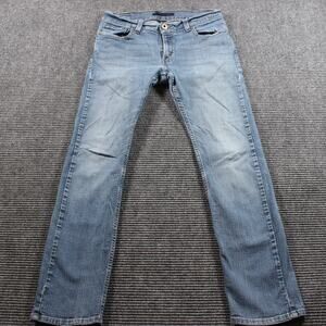 Levi's 542 Jeans Women's 12 Light Wash Straight Pencil Flap Pockets Stretch